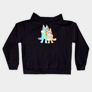 Bluey family Kids Hoodie